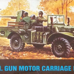US 37MM GUN MOTOR CARRIAGE M6 – ESCI 1:72