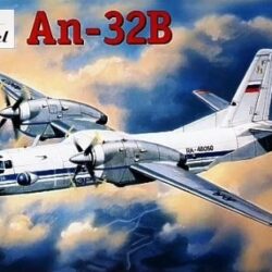 ANTONOV – An-32B – AMODEL 1:72