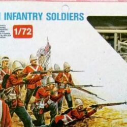 BRITISH INFANTRY SOLDIERS – ZULU WAR – ESCI 1:72