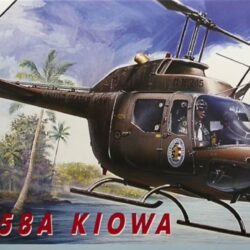 HELICOPTERO BELL OH-58A KIOWA – ITALERI 1:72