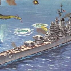 USS MANCHESTER “Crucero Liviano” – LINDBERG 1:600