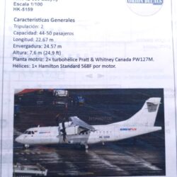 Calcas ATR 42-500 EASYFLY – 1:100 – Orión Decals