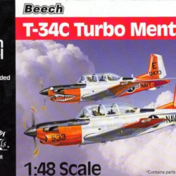 BEECH T-34C TURBO MENTOR – CZECH MODEL 1:48