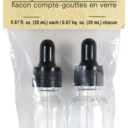 GOTERO DE VIDRIO (20 ml) x 2 Unid.