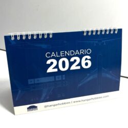 CALENDARIO ESCRITORIO HANGAR HOBBIES 2026